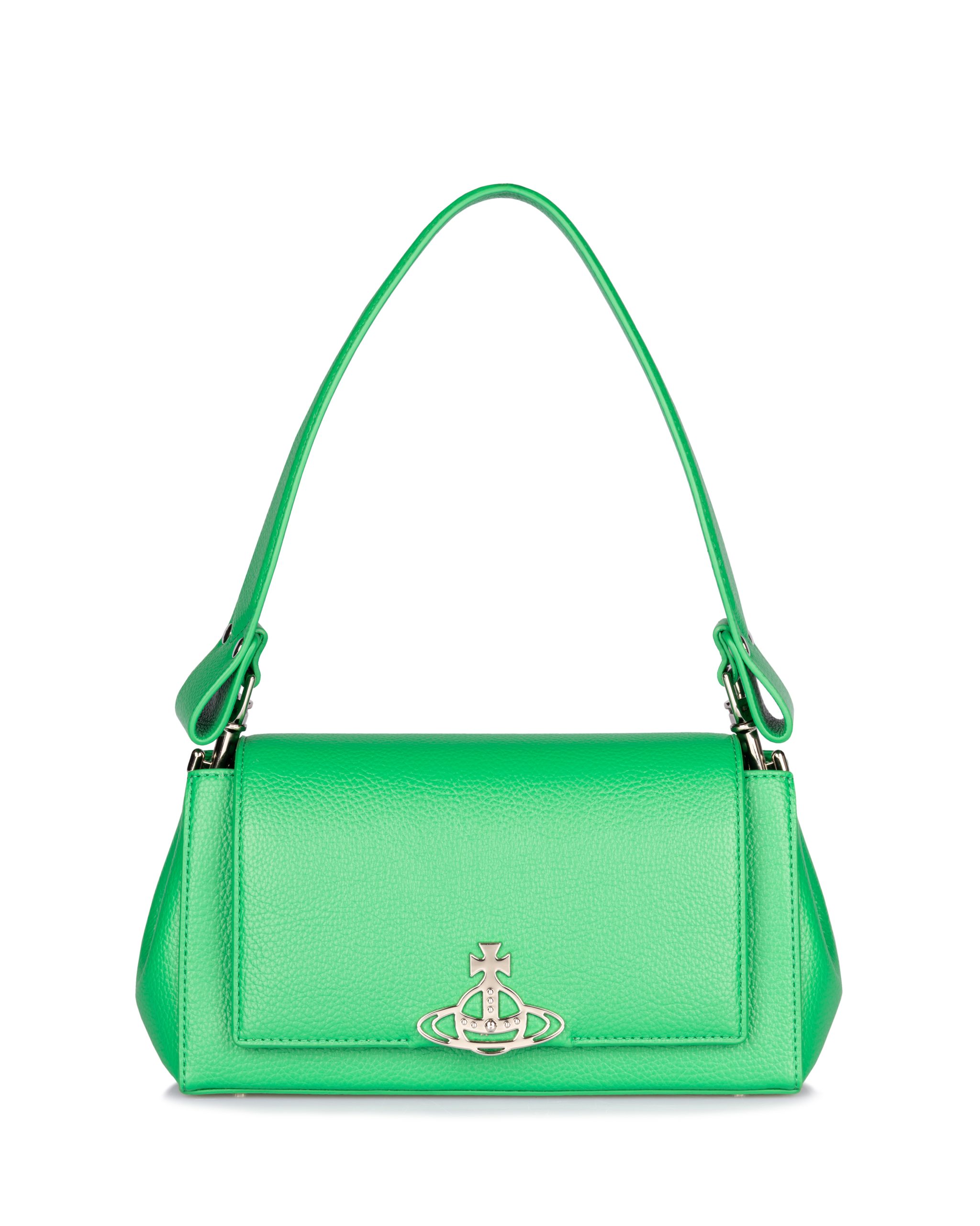 Vivienne Westwood Hazel media verde borsa a spalla