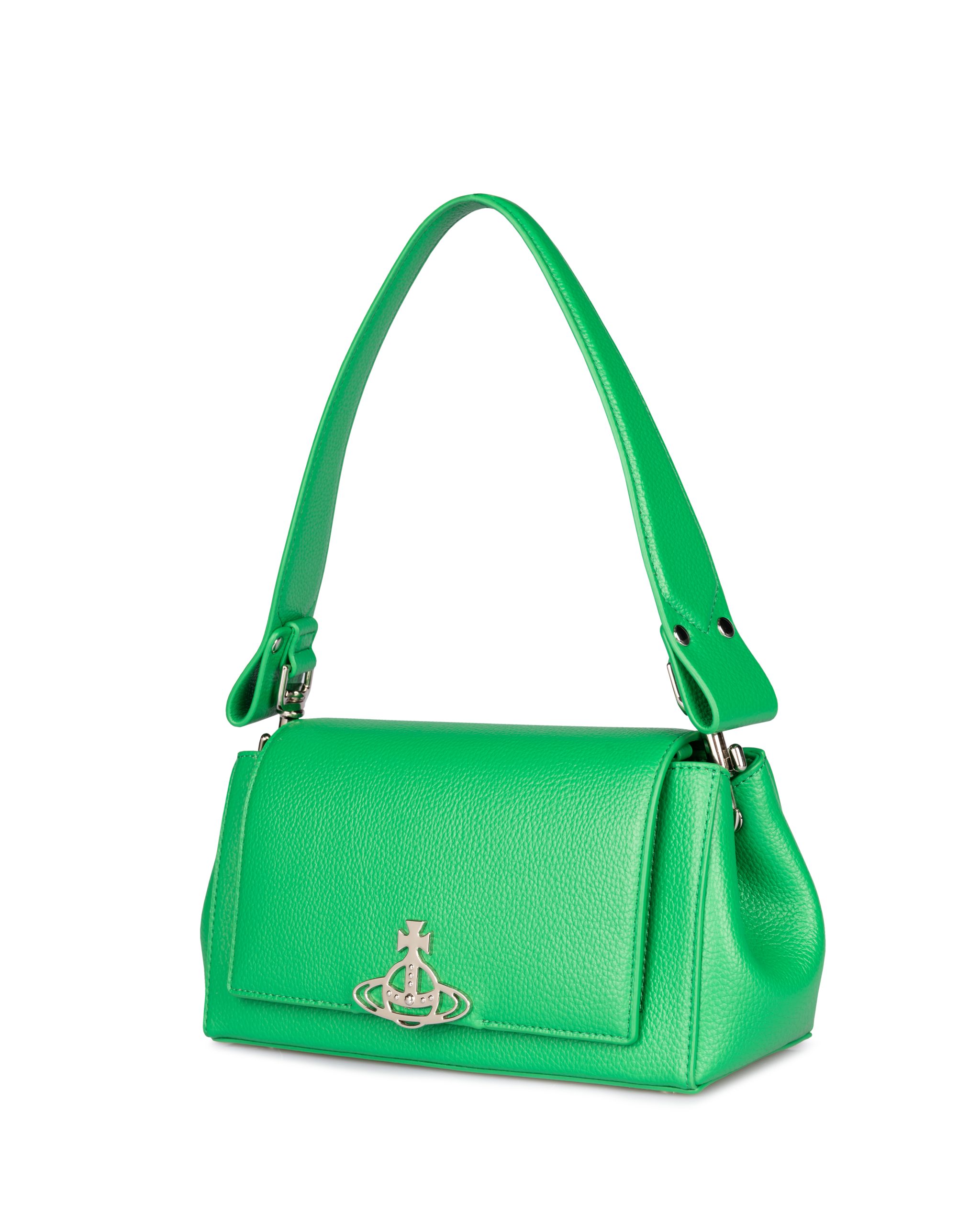 Vivienne Westwood Hazel media verde borsa a spalla
