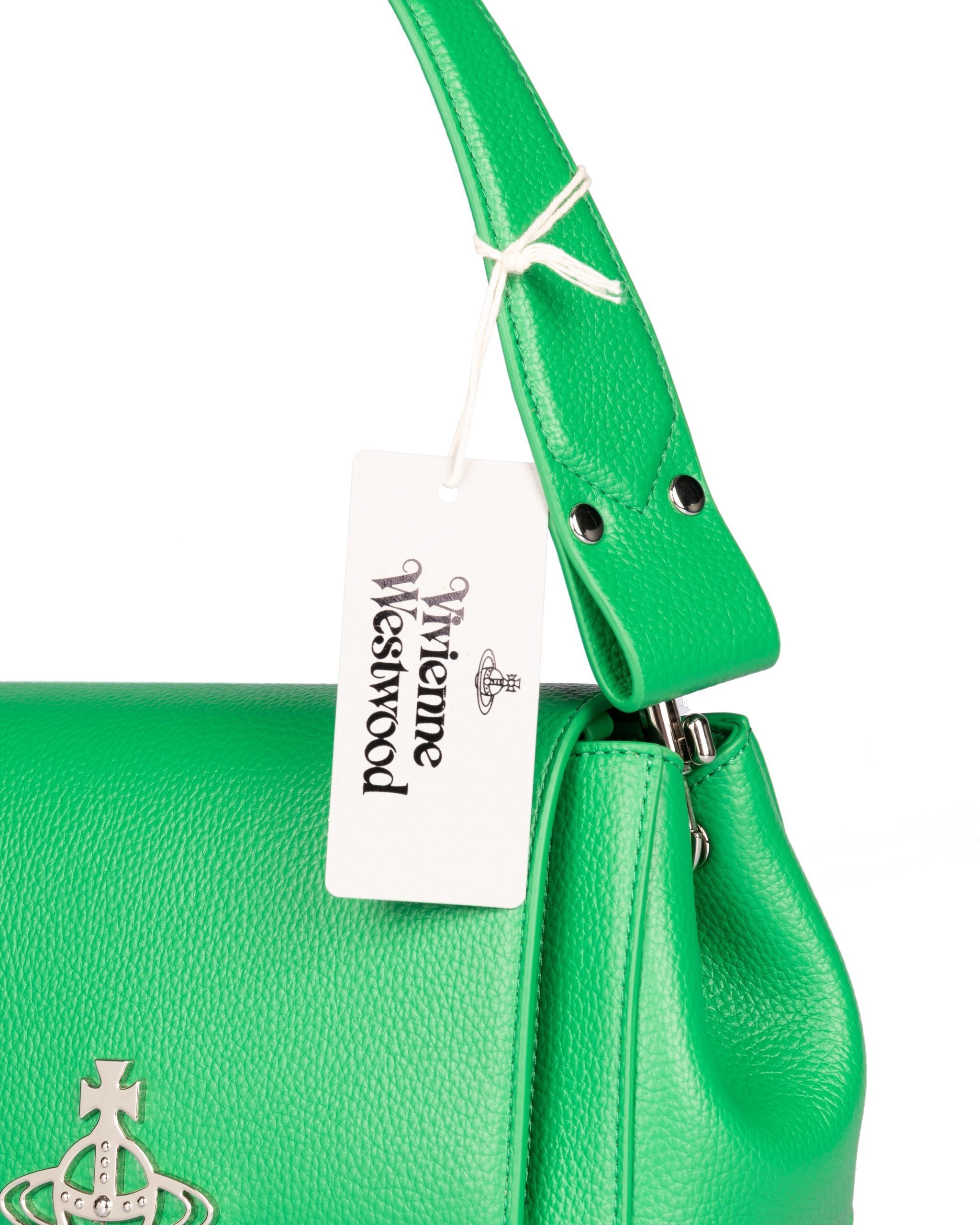 Vivienne Westwood Hazel media verde borsa a spalla