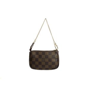 Louis Vuitton Mini Pochette Accessoires Damier Ebene