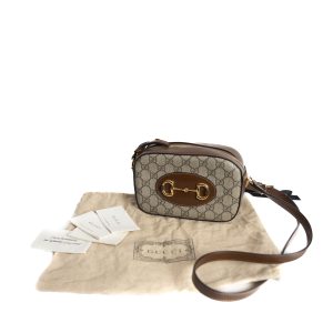 Gucci Horsebit 1955 Mini Camera Bag GG Supreme